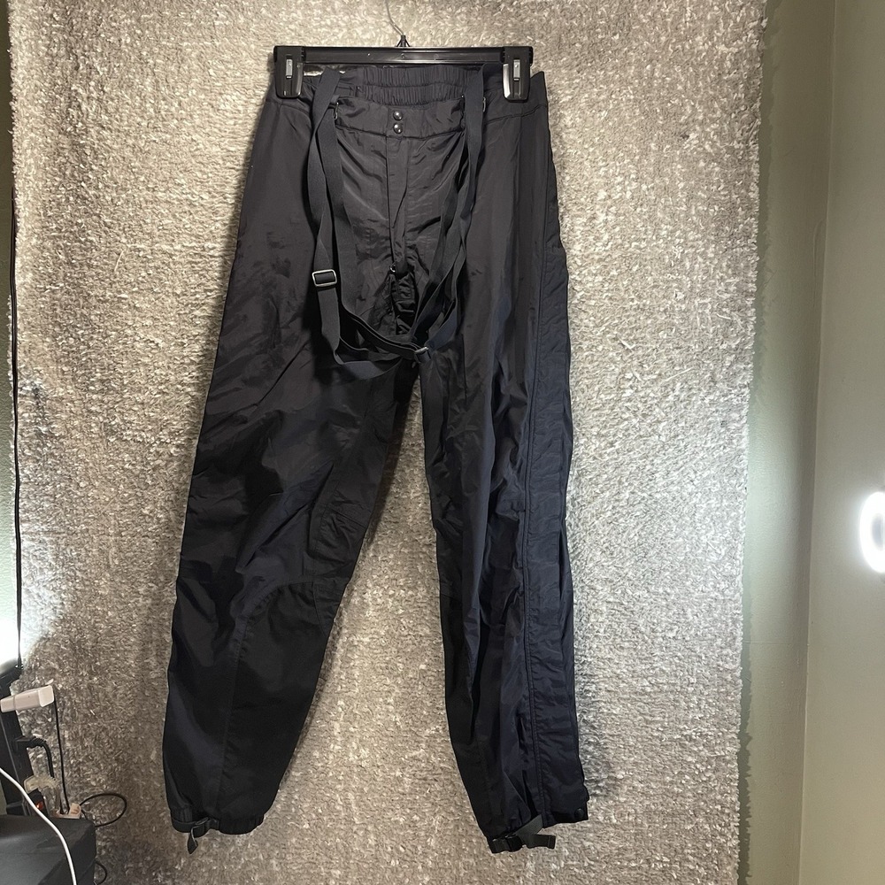 Patagonia‎ Overalls Mens 32 Track Weatherproof Bibs Suspenders Pants Side Zips